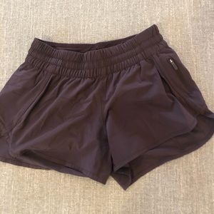 Lululemon Plum color shorts